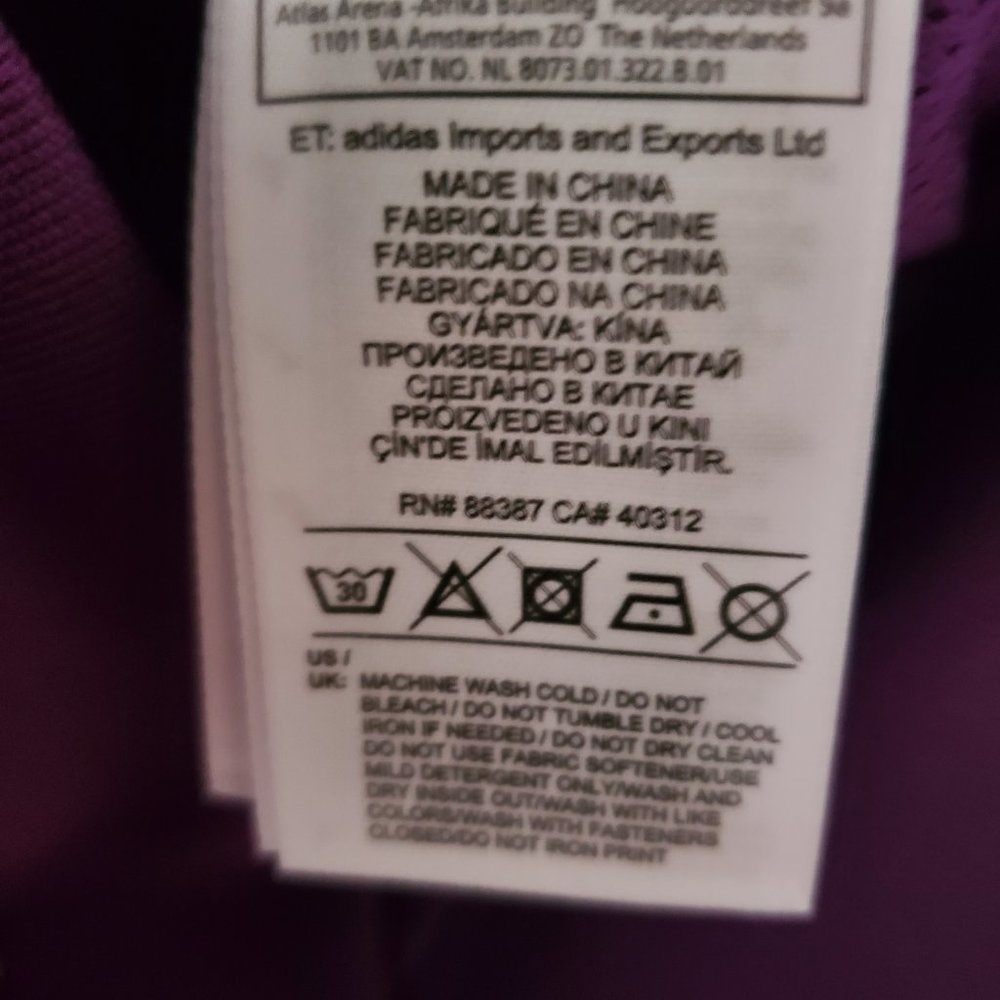 Farm Rio Adidas Crochita Superstar Jacket Special Edition AY6856 Size Small New - Picture 6 of 7